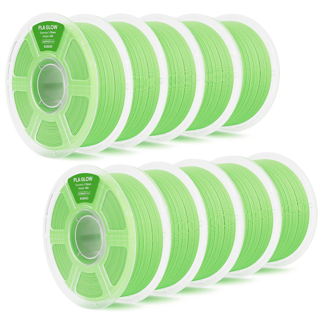 PLA Glow Filament 10 kg - Image 2